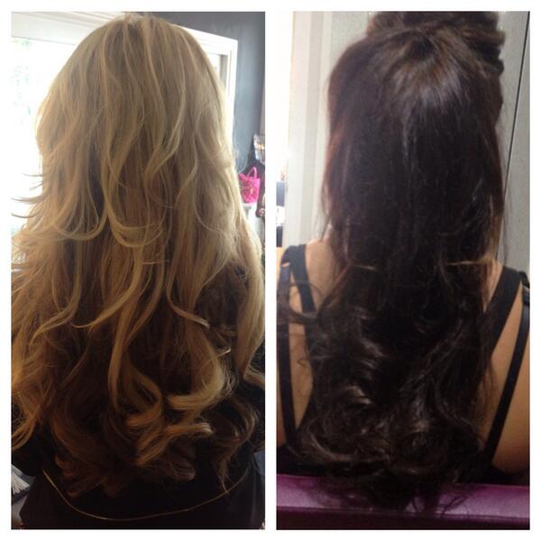 ScouseBirdBlogs's tweet photo. Our hair by @zjhairdressing at @louisewalshForm ♥♥♥ #WagLyf http://t.co/S345Dzvx1i