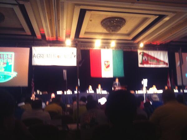 KSUKappaSigma's tweet photo. Last day of #KSConclave and we brothers could not be more proud to be Kappa Sigmas! A.E.K.Δ.Β. Brothers! http://t.co/ceRqq2uttO