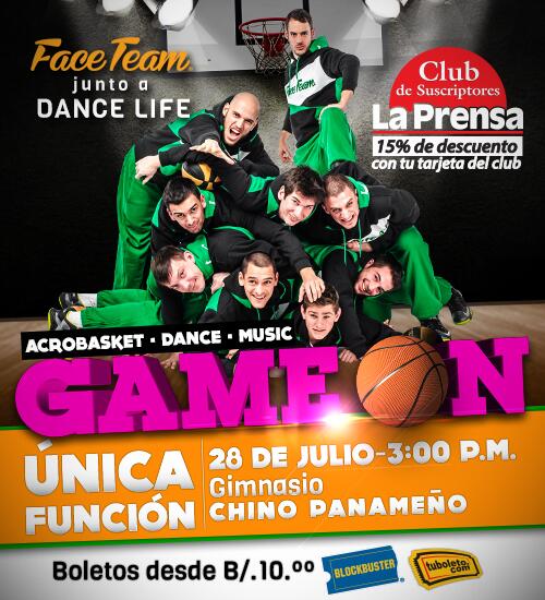 rpc_radio's tweet photo. Este domingo @cableondasports les invita al Show del @GameOn_PTY con los chicos del @FaceTeamTheShow http://t.co/YLKbn13P4J