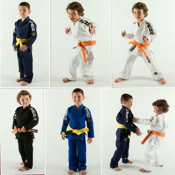 The new Kingz kids kimonos!                            With little Renzo and Rickson Munduruca