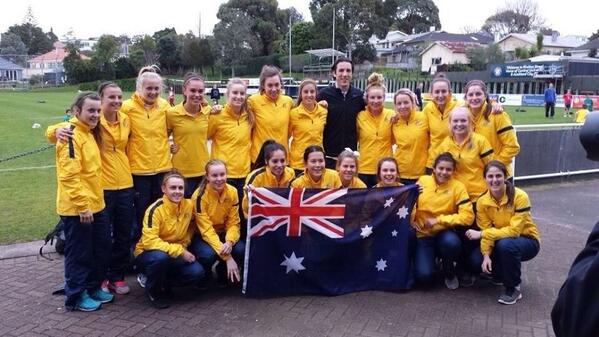 alishabassy's tweet photo. @Cristiano Australia's Young Matilda's taking on NZ #weare20million #passion http://t.co/jMk9oYyByf