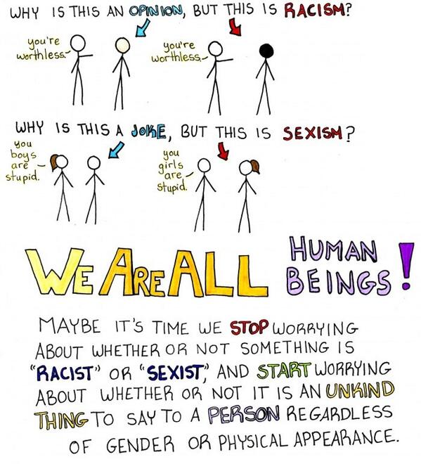 9GAG's tweet image. We are all human beings