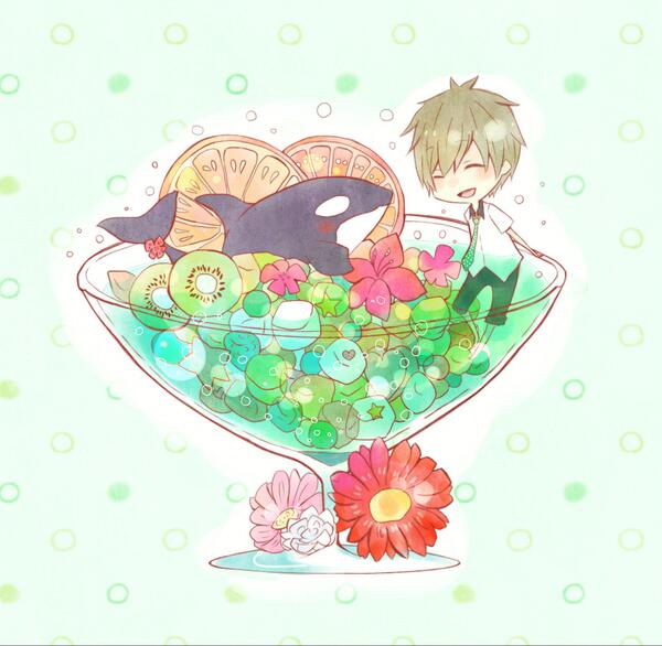 orochi_THB's tweet photo. “@Makoto__b0t: ห้ามกินผมนะ ฮะๆ cr.http://t.co/JHr145FnOa http://t.co/EZB2AxODRe” มาโคโตะคุงมาเป็นร่างสำรองให้เจ๊เถอะ รับรองเธอจะมีความสุข