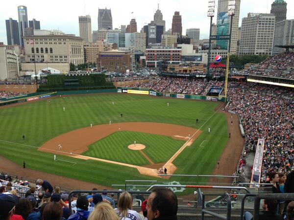 KimFrye99's tweet photo. @Tigers Go Tigs!! #tweetyourseat http://t.co/zSIr2Brtmo