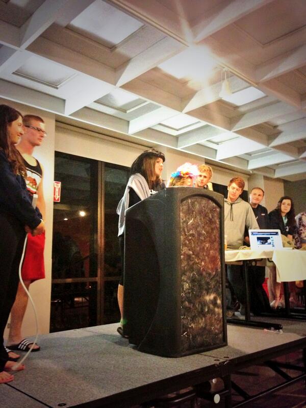 GoldSectionC's tweet image. Our ASA Abby graduating from #TwerkUniversity. So proud!!! #turnupgraduation