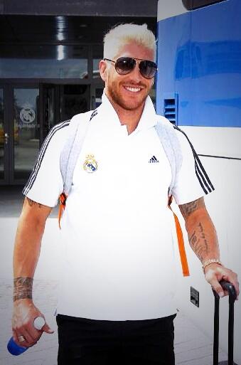 LigueroCF's tweet photo. Qué os parece el nuevo look de @SergioRamos ?? http://t.co/tjw3LT8lkx