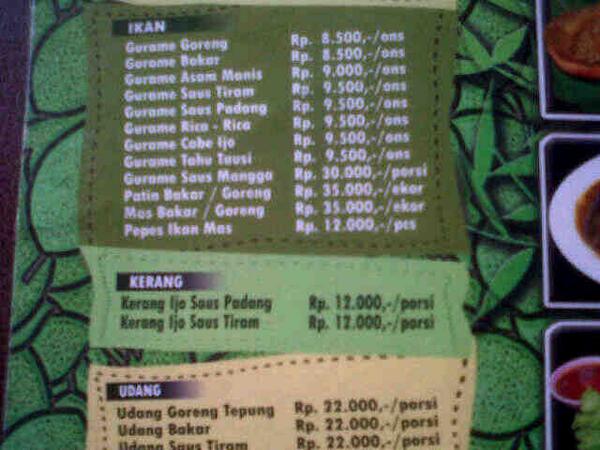 Galaspati24's tweet photo. Menu Ikan dan Kerang http://t.co/EbDK70mXWG