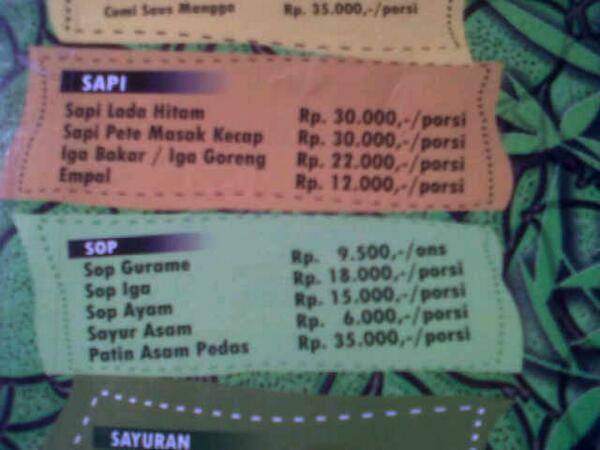 Galaspati24's tweet photo. Menu Sapi dan Sop http://t.co/MCv8FoNnx1