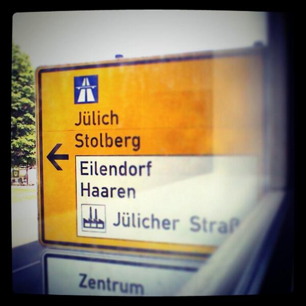 #Aachen Crossborder #Euregio from Ludwig Forum Museum window ! cc <a href="/Eurovilles/">Eurovilles</a> <a href="/ludwigforum/">Ludwig Forum</a>