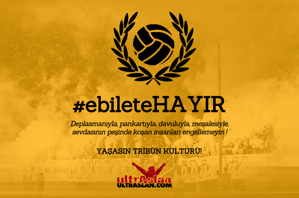 ultrAslanUNI's tweet photo. Ne kavgamız biter ne de sevdamız ...
#ebileteHAYIR http://t.co/ZZk3I9WWHu