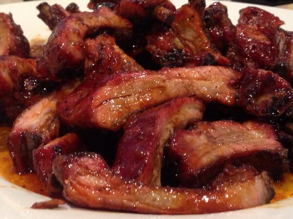 Ribs up...
