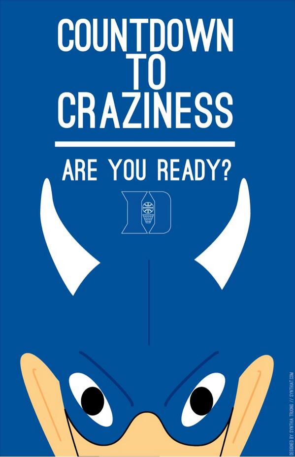 DukeFansOnly's tweet image. Are you ready?