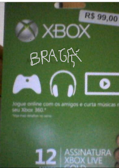 HoHBragaFDPHack's tweet photo. estou sorteando 12 meses de xbox live, para concorrer é só me segur e dar #RT  !!!! http://t.co/vlvCBbuLr0