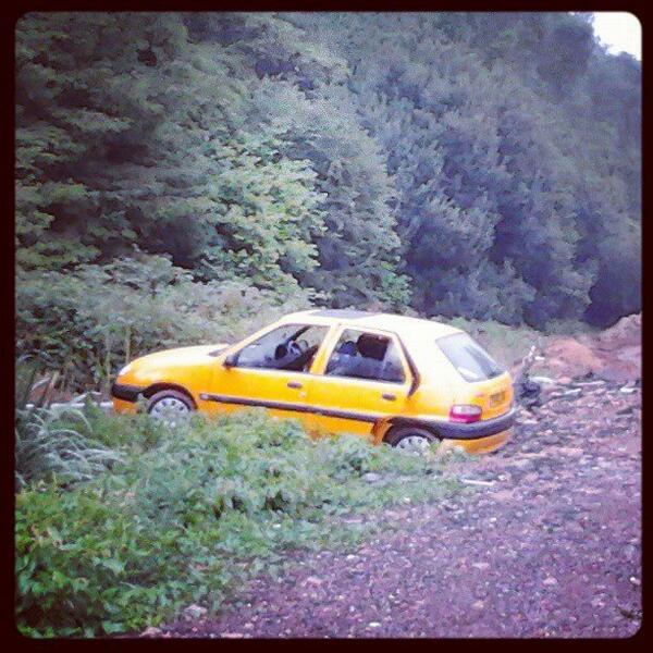 We got a bit stuck on the way to DF camp yesterday....