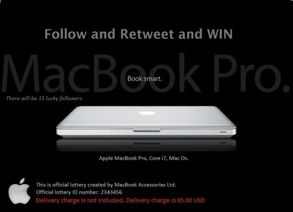 MacBookProlott7's tweet image. FOLLOW, RETWEET &amp;amp; WIN - APPLE MacBook Pro, Core i7, Mac Os There will be 15 lucky winners!