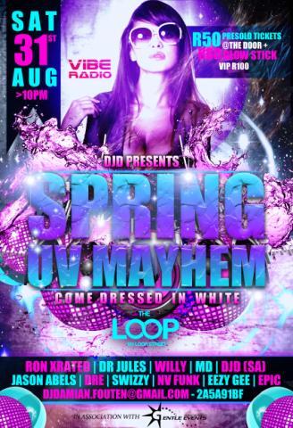 DAMIAN021's tweet photo. @JulianHessPhoto @Gentle_Events @LoopNightclub @djwillyza @ronxrated @VibeRadioSA #SPRINGUVMAYHEM BBM: 2A5A81BF http://t.co/3v3GuLF4cD