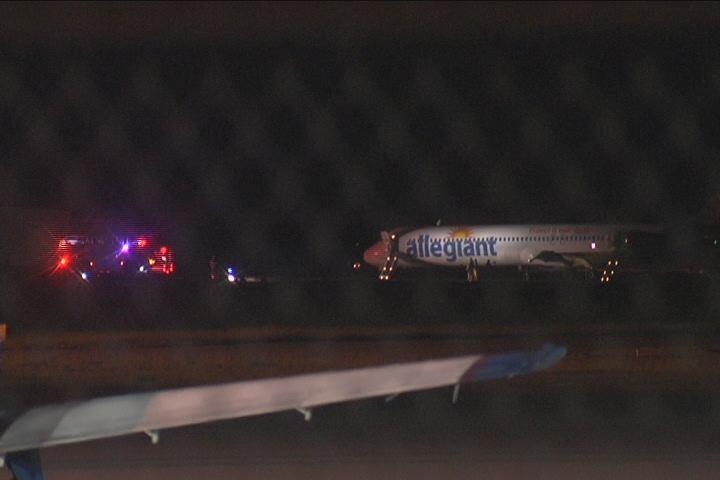 ABC Action News on Twitter: “PHOTO: Allegiant flight 863 with chutes