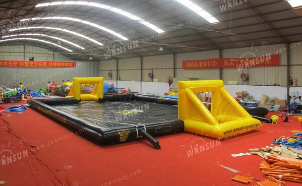 inflatablews's tweet image. New Inflatable Football Pitch has been OK now! haha :D