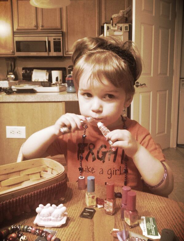 LOVE having a girl!!!