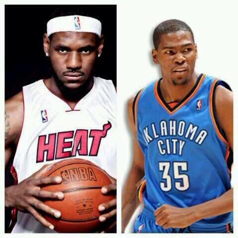 NBABattle's tweet image. Retweet for Lebron! Favorite for Kevin Durant!