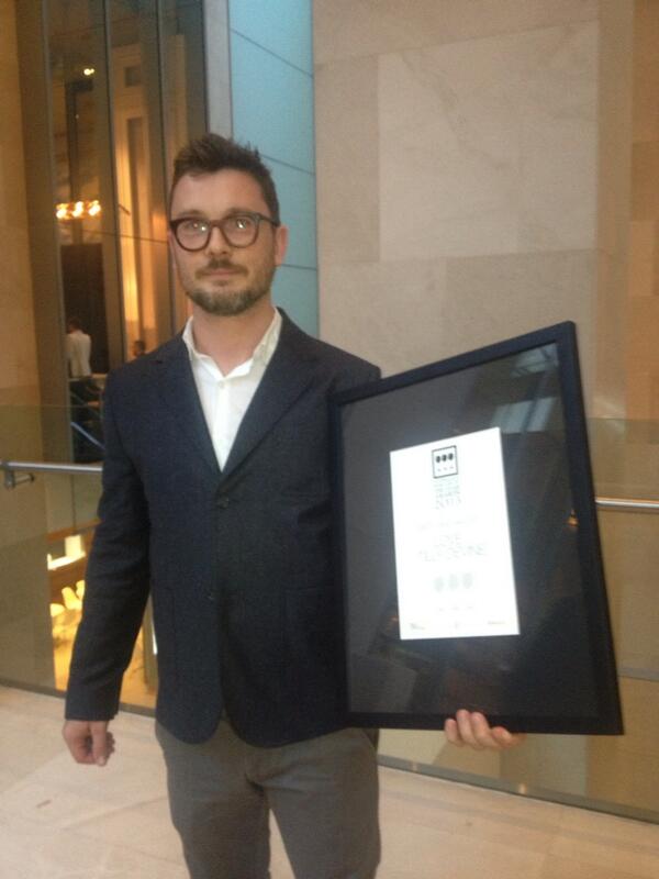 Congratulations Matt “@lovetillydevine: We just won Best Bar Winelist at #auswinelistawards ”