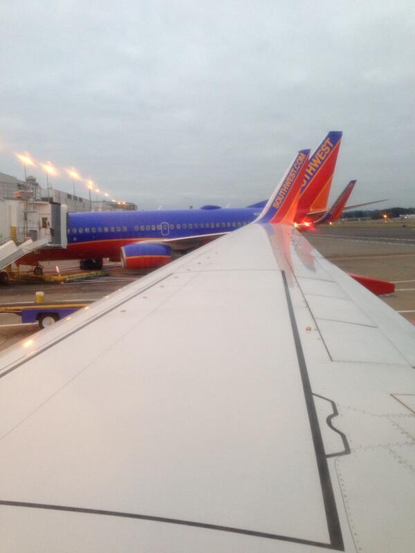 En route to Akron, Ohio this morning.