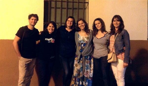 EXITteatro's tweet photo. @DalilaPCosta @Yanireecarpio otras dos #EXIT-osas con @FatimaBaezaM @annaallenactriz y #LorenaBerdun! http://t.co/g1lNiLByLK