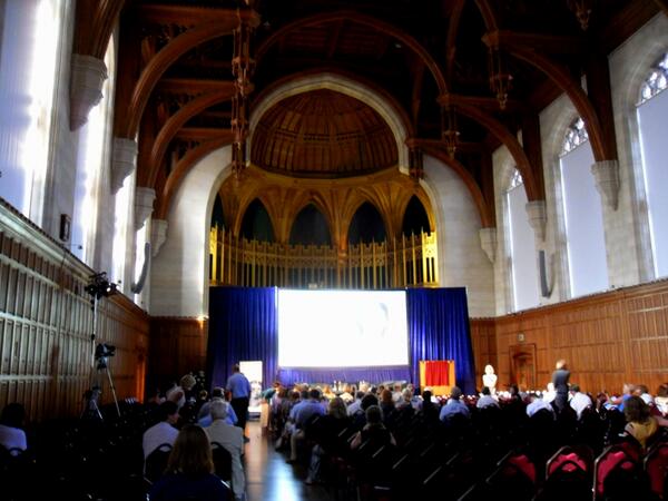 Guests arriving for the seminar - Elizabeth Blackwell Institute for Health Research &amp; SPHERE project <a href="/wills_memorial/">Wills Memorial building</a>