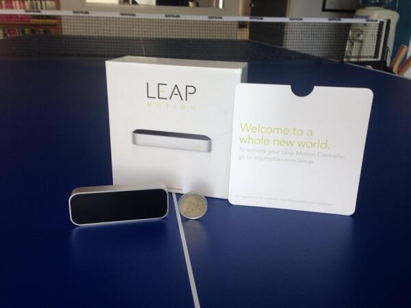 Το LEAP Motion, στην LEAP.