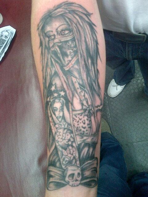 djphizz's tweet photo. Loving my tat from my boys down @BnW_tattoos !!! http://t.co/jMrt3tifI1