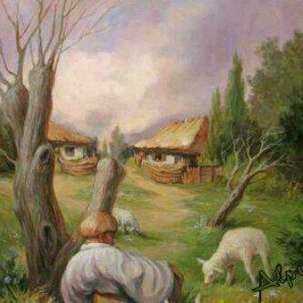 Bapak tua, sama pedesaan RT @asepanwar_asep: Apa yang kalian pikirkan tentang Gambar ini :)