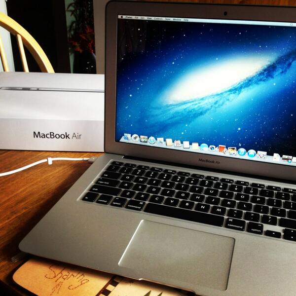 New MacBook Air!!!! Soooo jacked