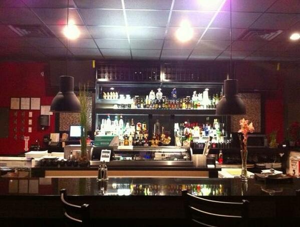 ForbiddePalace's tweet image. Wine bar and sushi