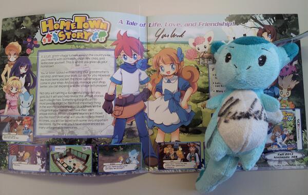 Natsume_Inc's tweet photo. Follow us and RT this to win an autographed Ember plushie &amp; E3 booklet!  One lucky winner will be chosen at 10am PST! http://t.co/Q7kFwypSDn