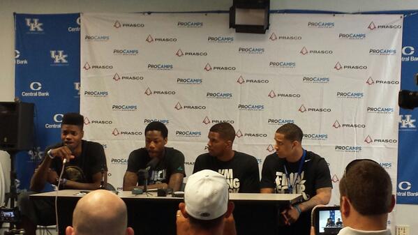 ProCamps (@procamps) on Twitter photo The pros speaking to media members at the <a href="/PrascoAGs/">Prasco Laboratories</a> <a href="/UKCoachCalipari/">John Calipari</a> Basketball ProCamp The pros speaking to media members at the <a href="/PrascoAGs/">Prasco Laboratories</a> <a href="/UKCoachCalipari/">John Calipari</a> Basketball ProCamp