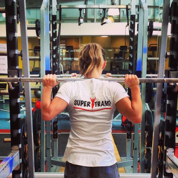 houseofsin118's tweet photo. 1st weights session back after a month - squats,60kg 👍- @supertrampltd @GBBouncing #training #trampolining #GBR http://t.co/0mgiNVwuSk