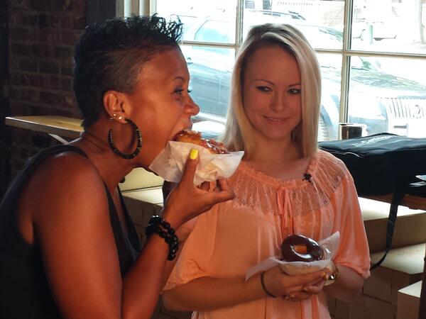 rvadonuts's tweet photo. @RVAGroovesTV had a blast with you guys today! http://t.co/VZGTAp7Y08