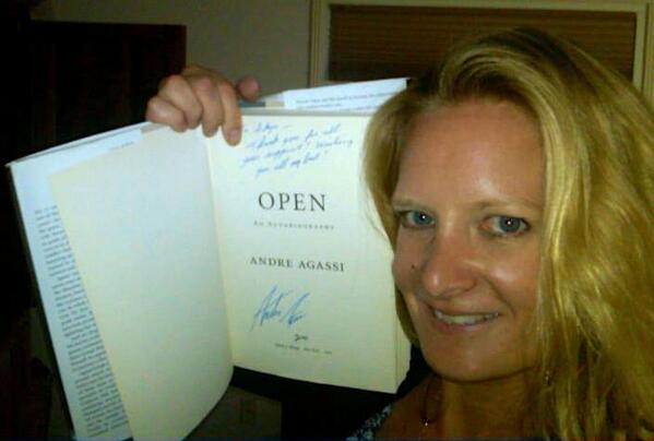 Thanks for signing my book, Andre! Paul Settles is my coach, &amp; you signed this for me! <a href="/AndreAgassi/">Andre Agassi</a> <a href="/AgassiAndReyes/">BILT Agassi & Reyes</a>