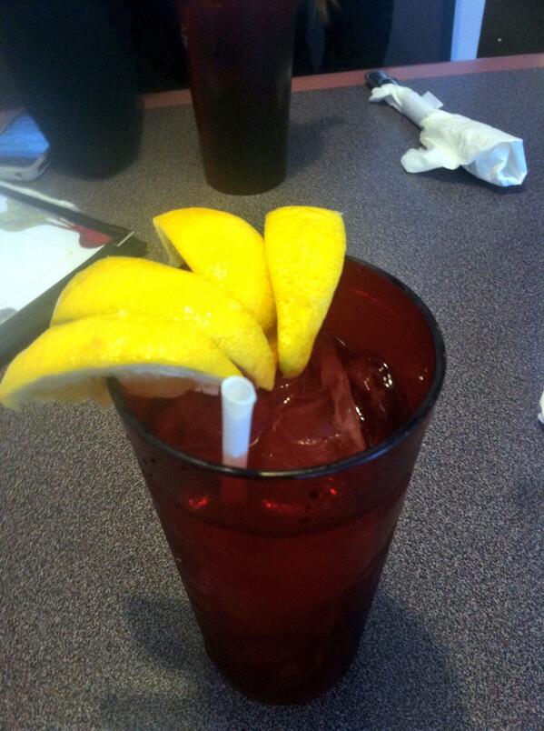 Asked for extra lemon… #smartass