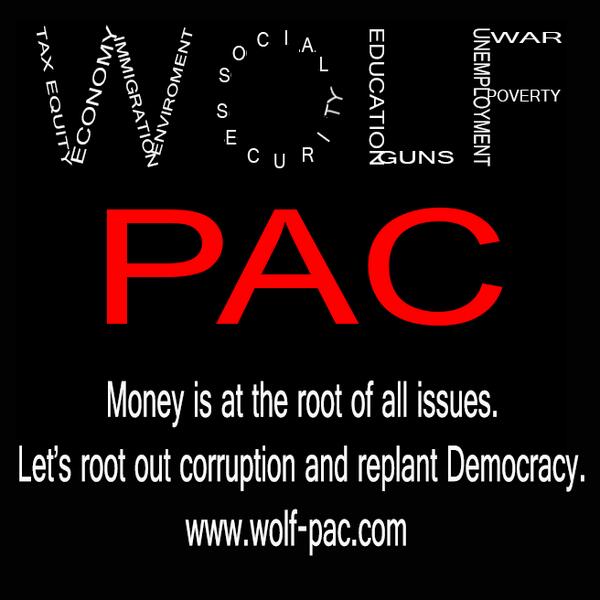 WhyWeWolfPack's tweet photo. Money is at the root of all issues. What does getting money out of politics mean to you? Tell us using #democracyis http://t.co/go0TCy0JOZ