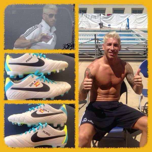 Primer entrenamiento en Los Ángeles. Os dejo una fotito con mi nuevo look y nuevas botas. Vamos..!!