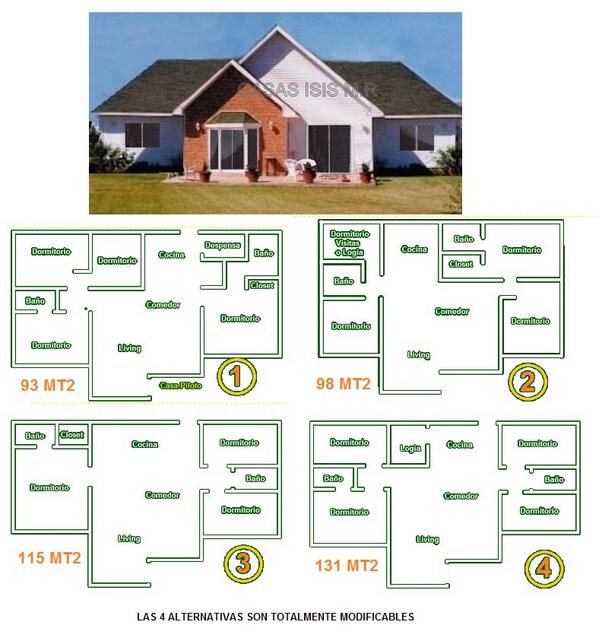 CASASISIS's tweet image. Ahora modelo 131 mt2 en Disponible en Varios metrajes