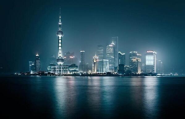 rybotics's tweet photo. Shanghai Skyline at night http://t.co/9I67sLcQcM