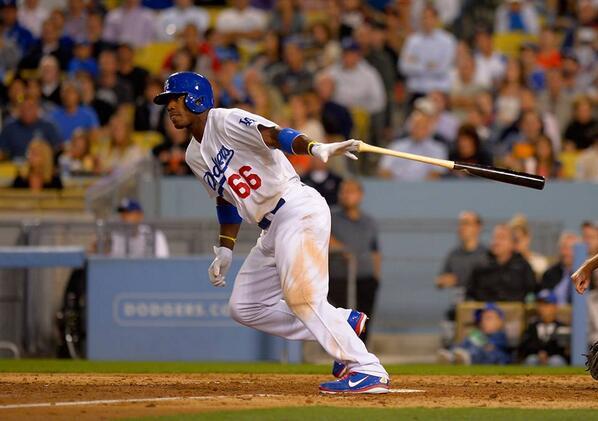 Cut4's tweet image. Followers to RETWEET are eligible to win a baseball signed by @Dodgers OF @YasielPuig. #MLBFC