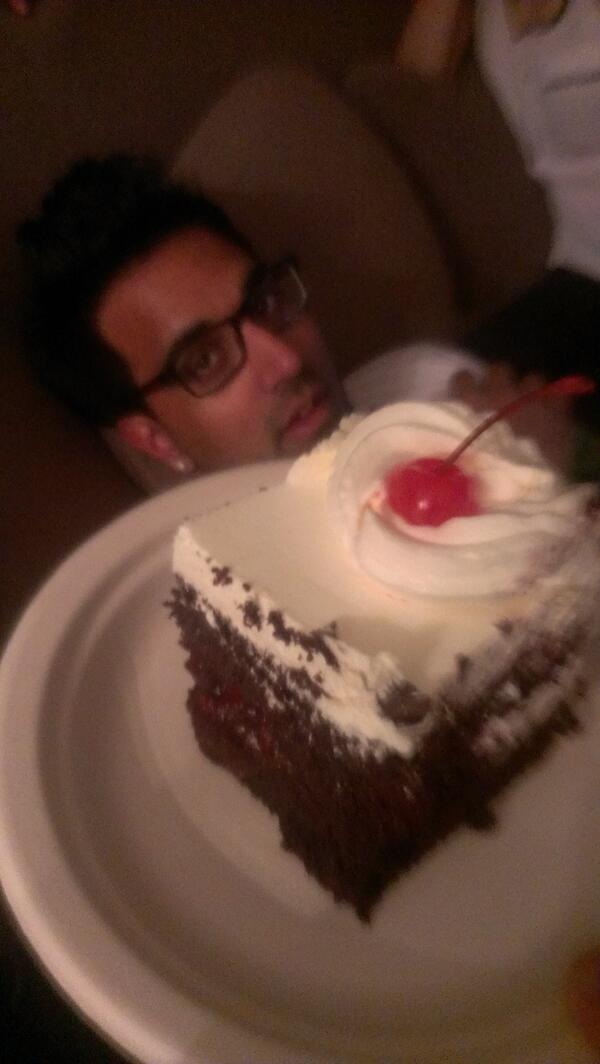 “@EagleFPF: Eating forest cake with <a href="/MoeKhan19/">Moe Khan</a> #fpf ” #forestcake
