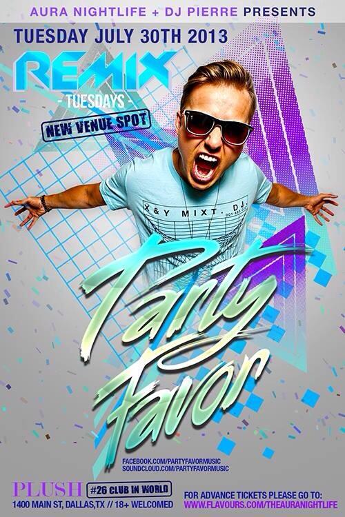 RmxTuesday's tweet photo. Who's playing tomorrow night?

@partyfavormusic 
@BrianZandi 
@DJEddie_G 
@_andymas 

And many more! http://t.co/91fWVW2AEJ
