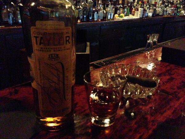 Colonel E. H. Taylor's fantastic Tornado Survivor Bourbon! bourbonjournal.com/2013/07/colone…