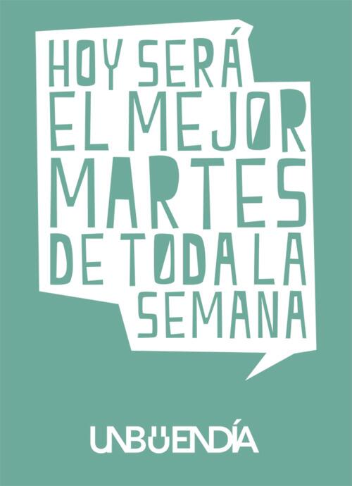 Hipervirtual's tweet image. Que tengáis un buen MARTES!!