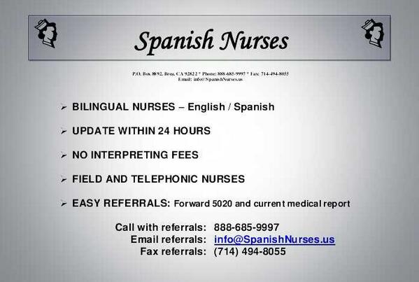 Spanish Nurses tweet media