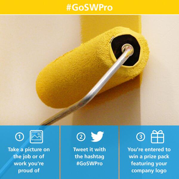 SherwinWilliams's tweet photo. @Spanier22 Great work! Be sure to check out @SWPaintPros' #GoSWPro sweeps. Details on how to enter here --> http://t.co/IVnkmhLCij
